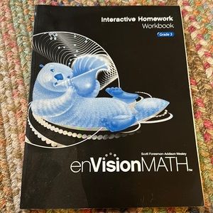 Pearson Prentice‎ Hall
Envision Math: Interactive Homework Workbook, Grade 3 NEW